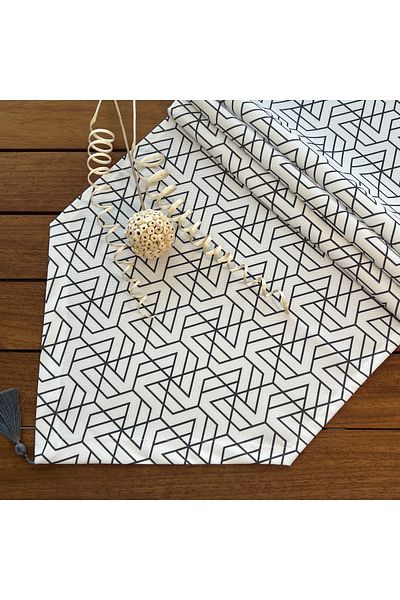 desen izmir New Season - Modern Patterned Runner Cover