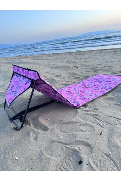 HobiStore Hobby Store - Foldable Chaise Lounge Pink Butterfly Bag