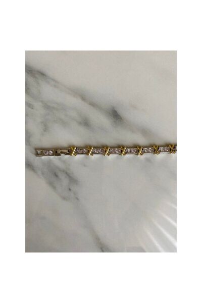 Accessories Zirkon Taşlı Xoxo Bileklik