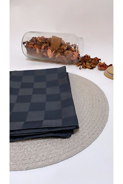 Onur شال جاكار قطني بنمط الشطرنج - متجر المنتجات المفضلة عالي الجودة