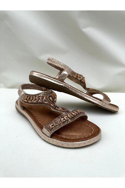 Guja 24y152-17 Women's Comfort Sandals - Stone Detailed