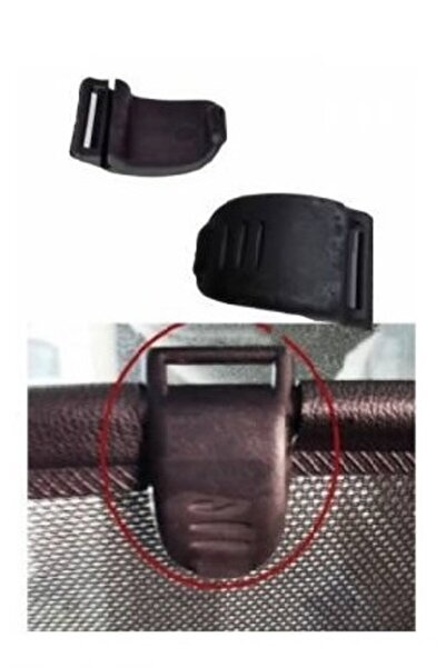 arotomarket Megane 2 Scenic 2 Kapı Perde Klipsi Tutacağı Siyah Ikili Takım