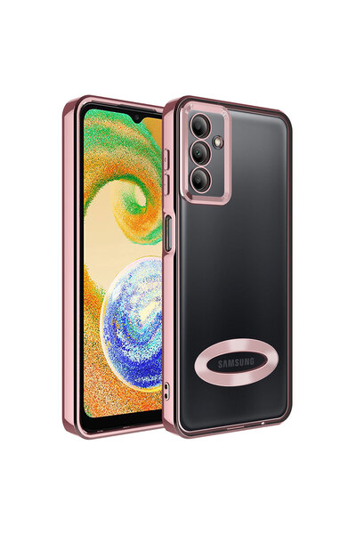 AQUA AKSESUAR Samsung Galaxy A24 Uyumlu Logo Gösteren Kamera Korumalı Renkli ...