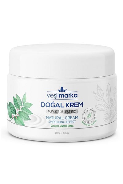 yeşilmarka Natural Smoothing Cream - Vegan and Organic Content, Fast Absorption