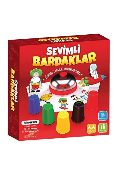 Tes Yayıncılık Sevimli Bardaklar Zeka Oyunu