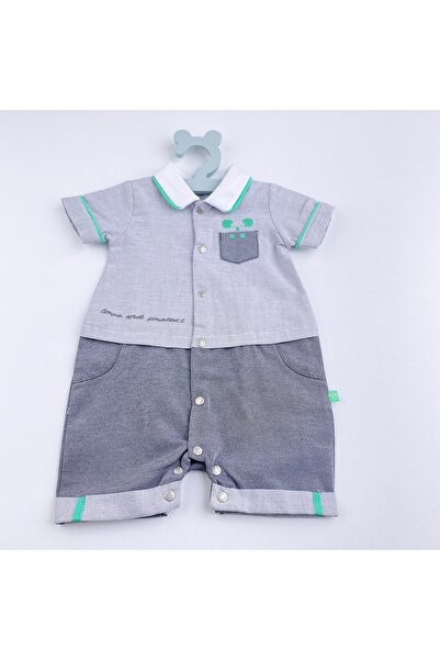BON CHİC BABY Bon Chic Baby Bebek/Çocuk Gri Tulum