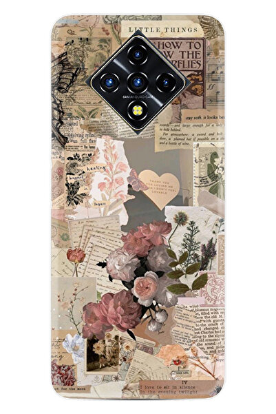 alinacepstore Infinix Zero 8 Kılıf Desenli Baskılı Silikon Little Things STK:59