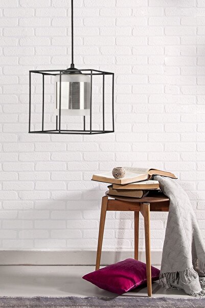 Begüsa Peru Tekli Avize Siyah