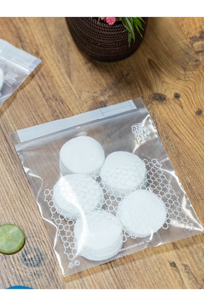 PALPAK Zipbag - Multi-Purpose Useable Ziplock, Refrigerator Bag 30 Pieces (10 S / 10 M / 10L)