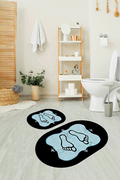 Napoli Home Digitalna štampa komad Protivklizno Perivo Ovaj set za kupatilo s...