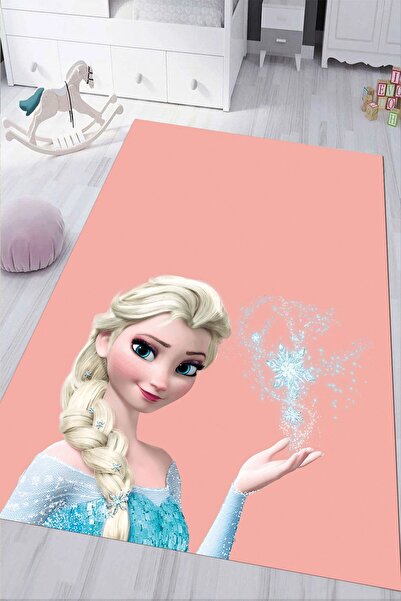 Napoli Home Dijital Baskılı Kaymaz Tabanlı Yıkanabilir Elsalı Çocuk Odası Hal...