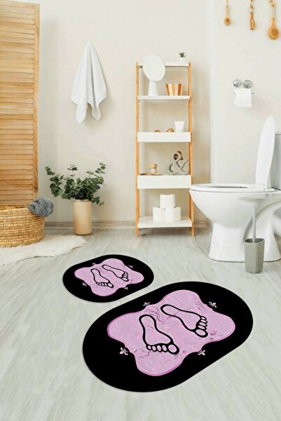 Napoli Home Digitalna štampa komad Protivklizno Perivo Ovaj set za kupatilo s...