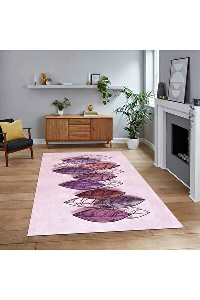 Viyana Home Dijital Baskılı Kaymaz Taban Yıkanabilir Modern Yolluk Mutfak Sal...