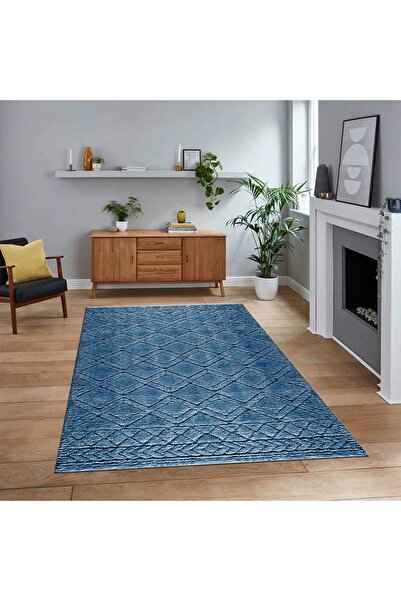 Viyana Home Dijital Baskılı Kaymaz Taban Yıkanabilir Sade Desen Yolluk Mutfak...