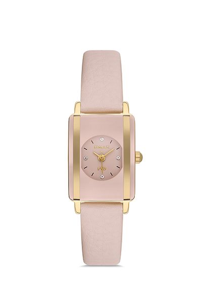 Omax Leather Women's Watch - 00CE0006QRJ6 Model
