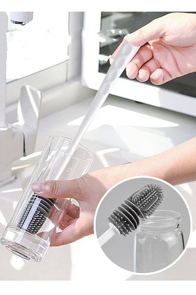 hafamin Baby Bottle and Flask Thermos Pitcher Cleaning Brush - Washing Glass