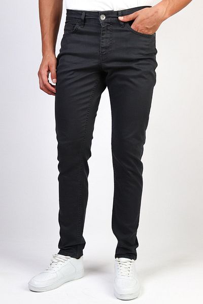 HLT JEANS Ανδρικό Anthracite Slim Fit Slim Fit Flexible Lycra Denim Jeans Jeans Παντελόνι Hlthe001967
