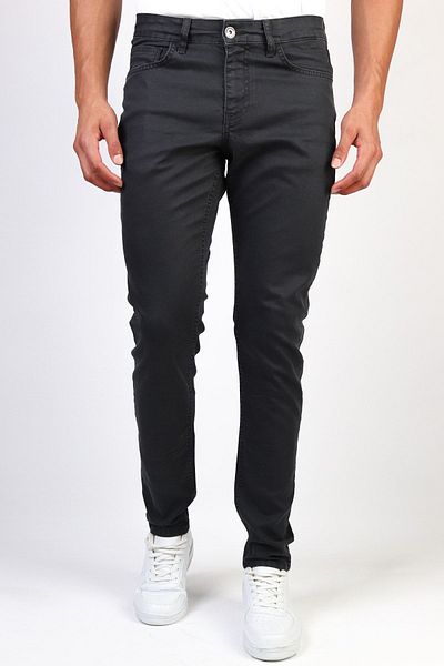 HLT JEANS Ανδρικό Anthracite Slim Fit Slim Fit Flexible Lycra Denim Jeans Jeans Παντελόνι Hlthe001967
