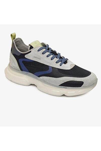 Greyder 17200 Beyaz Erkek Deri Sneaker Spor Ayakkabı