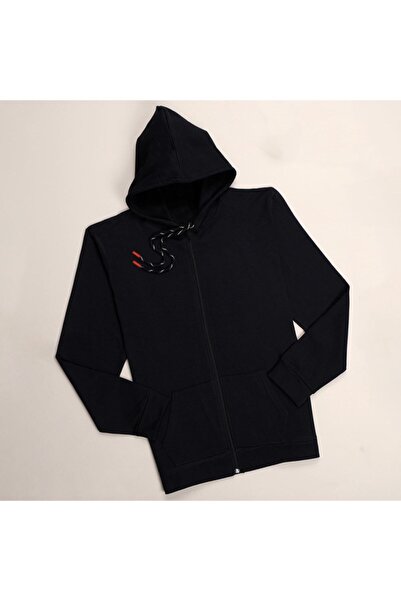 trendypassion Unisex Μαύρος ιδρώτας με φερμουάρ