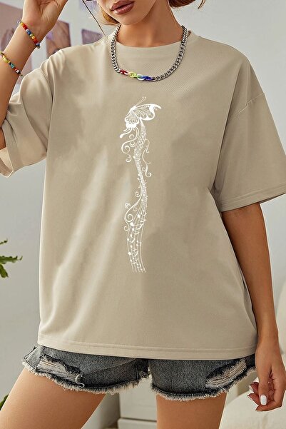 trendypassion Μπλουζάκι Unisex με μοτίβο πεταλούδας