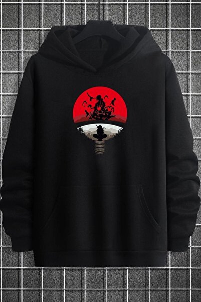 trendypassion Unisex φούτερ με στάμπα Itachi Uchiha