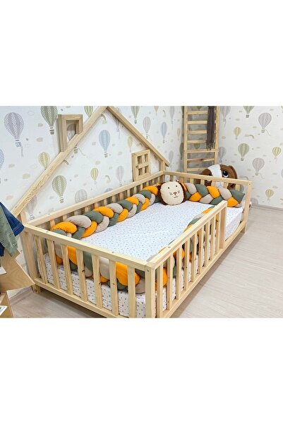 OPPİPO Ahşap Montessori Karyola - Masif Ahşap Karyola - Montessori Çocuk Ve B...