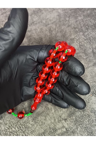 Mos Tespih Muhammad Dabbas Master Handmade Squeezed Amber Rosary