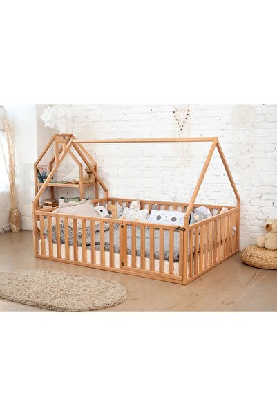 OPPİPO Ahşap Montessori Karyola - Masif Ahşap Karyola - Montessori Çocuk Ve B...