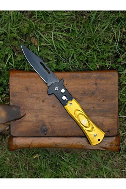 VAS.QUE Sarı Tiger Çelik Çakı