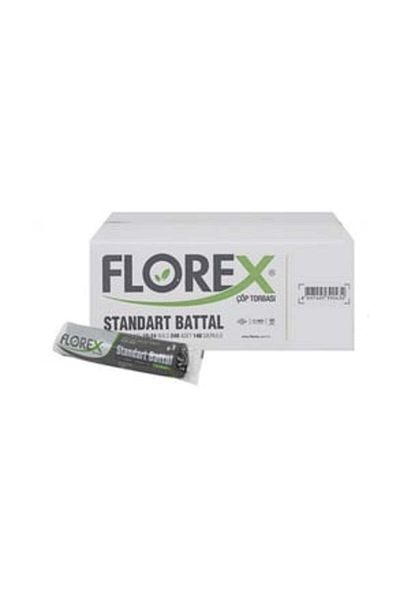 Florex ( 1 PC ) Florex 520 Standard Oversize Garbage Bag 72X95Cm 24 Rolls (1 Roll 10 Pieces)