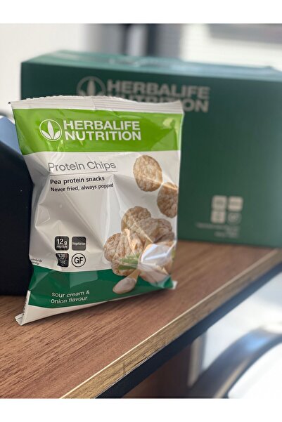 Herbalife Ekşi Kremalı & Soğanlı Protein Cips 10'lu Koli
