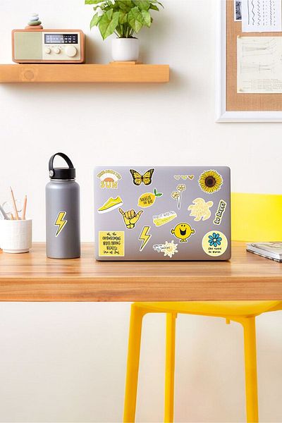 AR Sticker - Σετ αυτοκόλλητων tablet για φορητό υπολογιστή Vsco Yellow 1