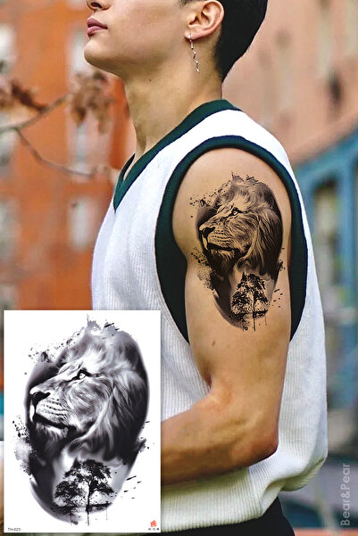 BP Tattoo Büyük Boy Aslan Dövmesi