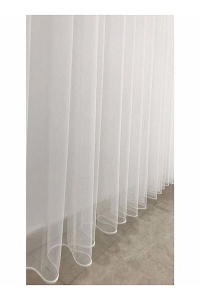 gogo home Grek Tulle Curtain 1/2 Pleated