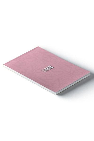 Thinkbook Pink A5 Memo Pad - 13.5x19.5 Cm