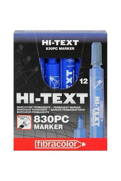 HiTech Hitext 830 Pc Blue Box Pen 12-Pack