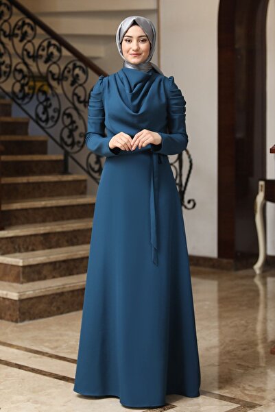 FUVAL MODA فستان سهرة حجاب كاردلين