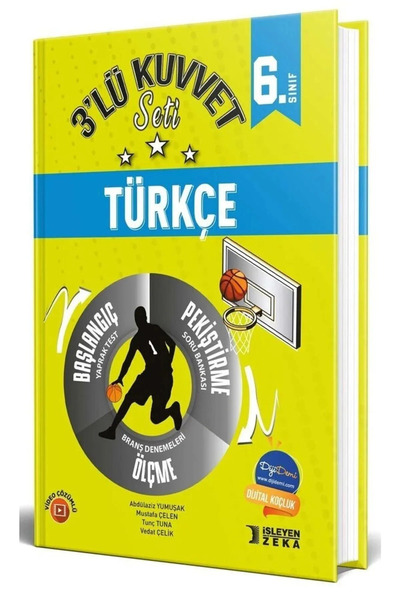 Bilgi Sarmal Yayınları Zeka 6. Sınıf Türkçe 3 Lü Kuvvet Serisi Seti