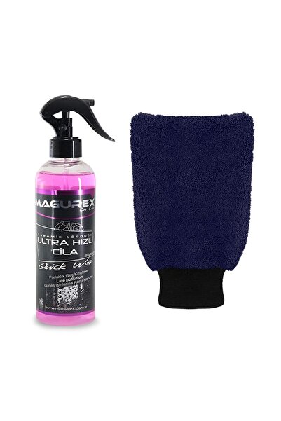 MAGUREX Ultra Hızlı Cila Seramik Görünümlü (oto Yıkama Eldiveni Hediye!)