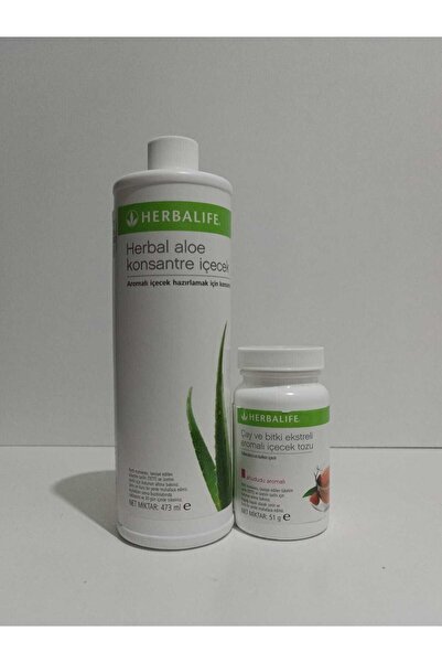 Herbalife Aloe Set + Ahududu Çay 50 Gr Hızlı Kilo Kontrol