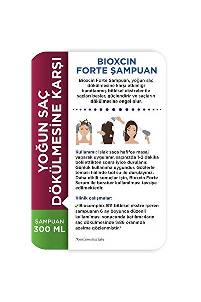 Bioxcin Forte shampoo All Hair
