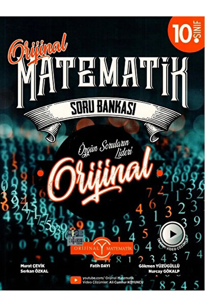 Orijinal Yayınları Orijinal 10.Sınıf Soru Bankası Matematik 2024