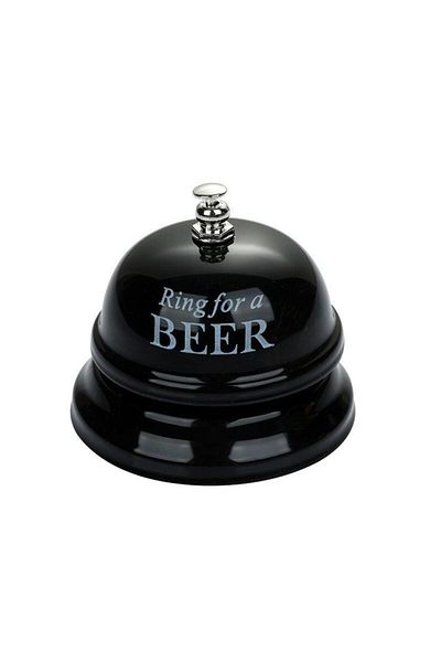 CajuArt Beer Decorated Ring - Written Table, Bell Reception Bar