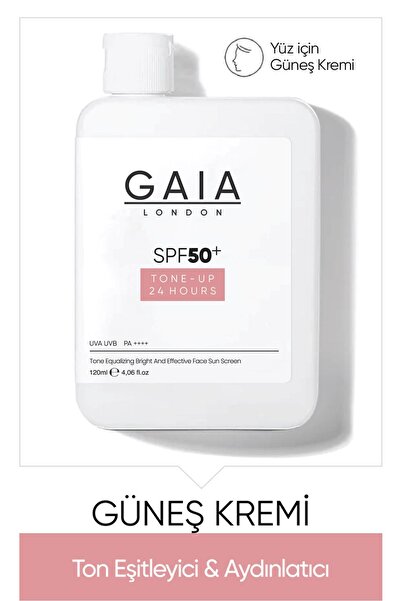 Gaia London Ton Eşitleyici, Aydınlık Etkili Yüksek Koruma Ve Nemlendirici 50s...