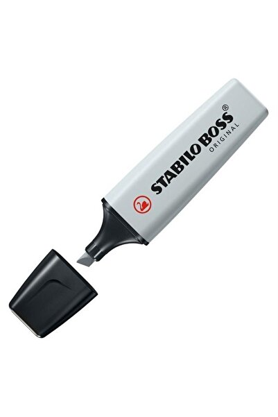 Stabilo Fosforlu Kalem (İşaret Kalemi) Boss Naturecolors Koyu Gri 70/193 (10 ...