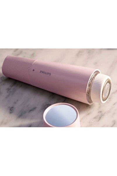 Philips Yüz Bölgesi İçin Özel Tasarlanmış Tüy Alma Cihazı, Anında Pürüzsüz Cilt, Taşınabilir, Led Işıklı