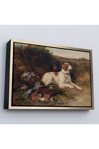 Harita Sepeti Πίνακας με κορνίζα Hunting Dogs-7019