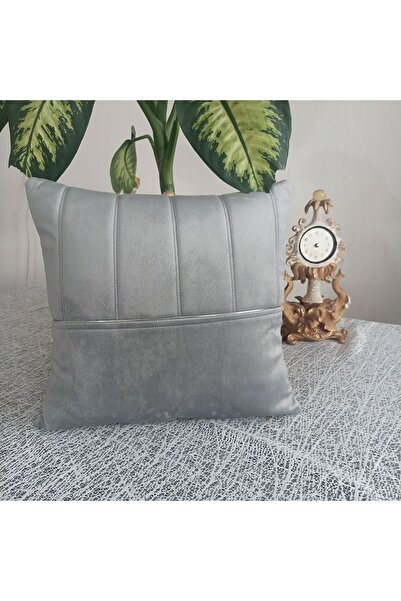 Rüyam Çizgili Fitilli Dekoratif Kırlent Kılıfı