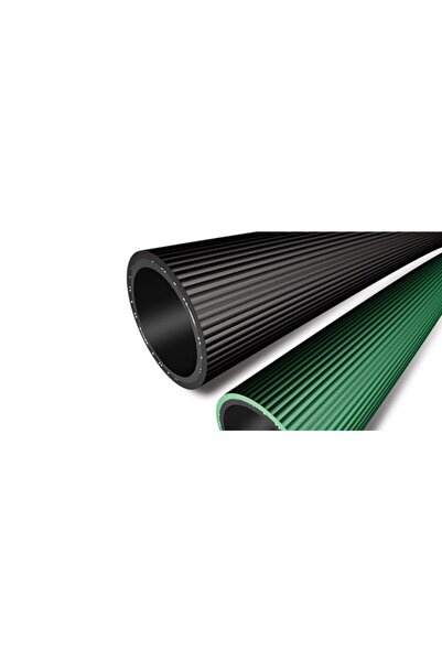 FIRAT Thermo Kauçuk Bezli Bahçe Hortumu 1/2 Siyah 100 Mt